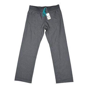 NWT FIGS Technical Collection Womens M Livingston Scrub Pant Graphite Gray